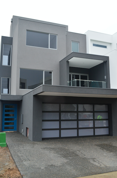 Lock up stage of house construction